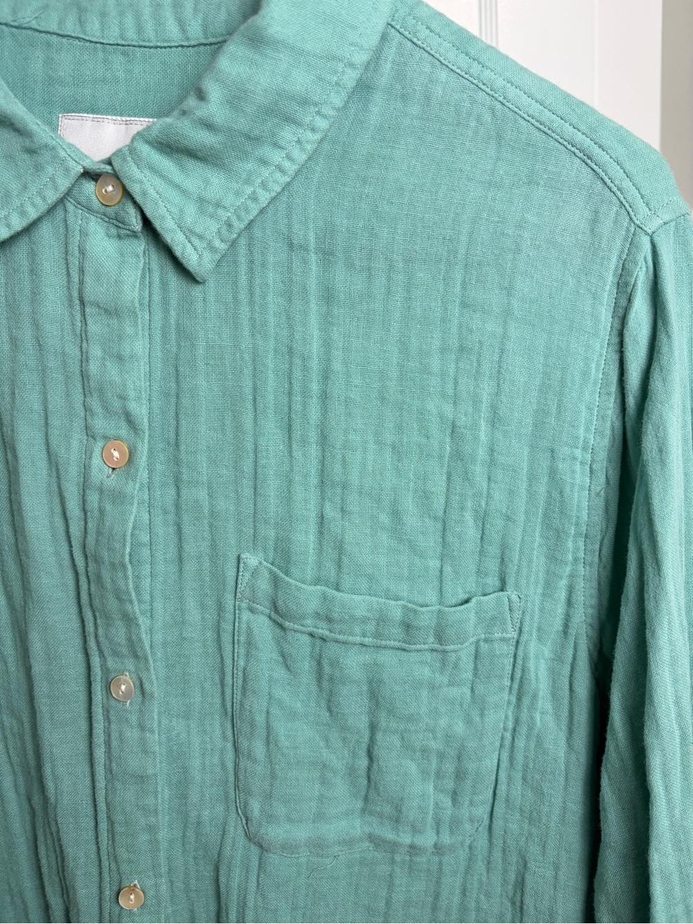 Rails Ellis Organic Cotton Gauze Button-Up Shirt - Picture 10 of 16